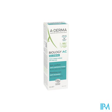 Aderma Biology Ac Global Soin A/imperfections 40ml