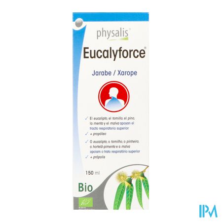 Physalis Eucalyforce Siroop Bio 150ml 5