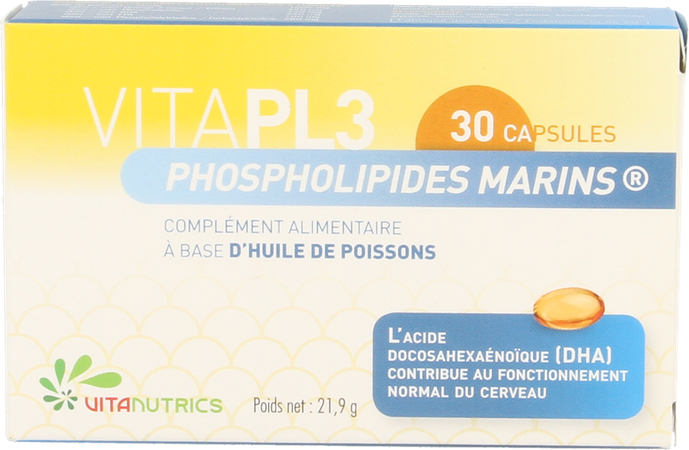 Vitapl3 Phospholipides Marins Caps 30 3