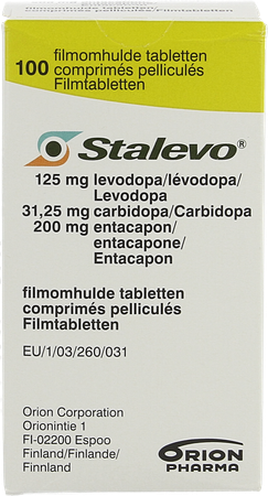 Stalevo 125mg/31,25mg/200mg Filmomh Tabl 100 1
