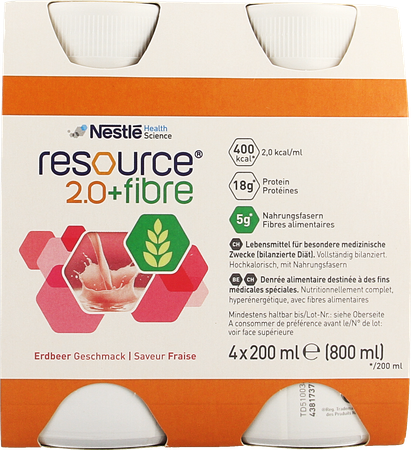 Resource 2.0 Fibre Aardbei 4x200ml 12100527 1