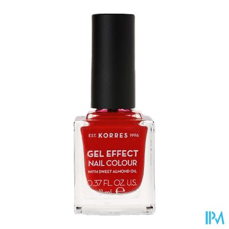 Korres Km Gel Effect Nail 53 Royal Red 11ml 2