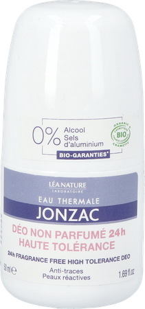 Jonzac Reactive Deo Hoge T. Z/parfum 24u Bio 50ml 1