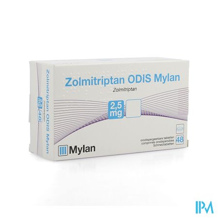 Zolmitriptan Odis Viatris 2,5mg Orodisp.tabl 48