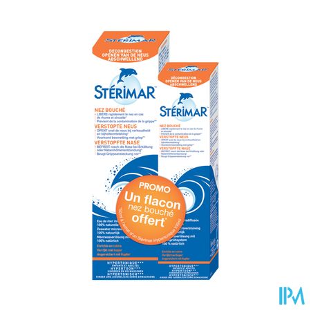 Sterimar Isotonic 100ml+hypertonic Nez Bouche 50ml