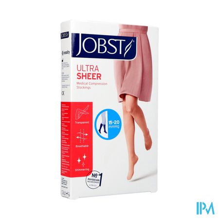 Jobst Ultrasheer Comf.k1 Knie Op.teen Natural Xl
