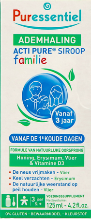 Puressentiel Ademhaling Siroop Actipure Fam. 125ml 4