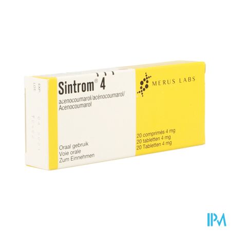 Sintrom Comp 20x4mg