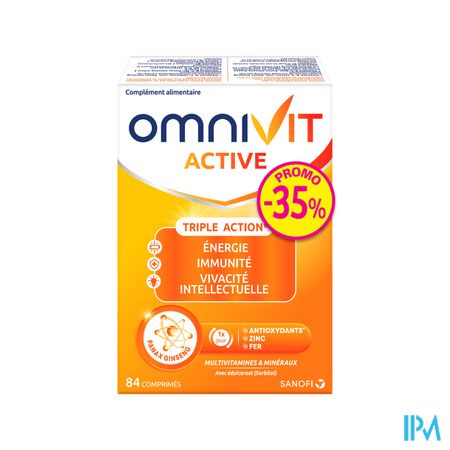 Omnivit Active 40Mg             Comp 84 Promo -35%