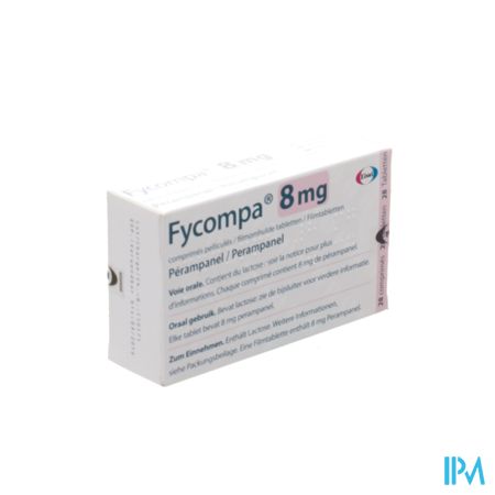 Fycompa 8mg Omhulde Tabl 28 X 8mg