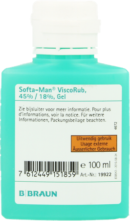Softa-man Viscorub 45% 18% Gel 20 X 100ml 1