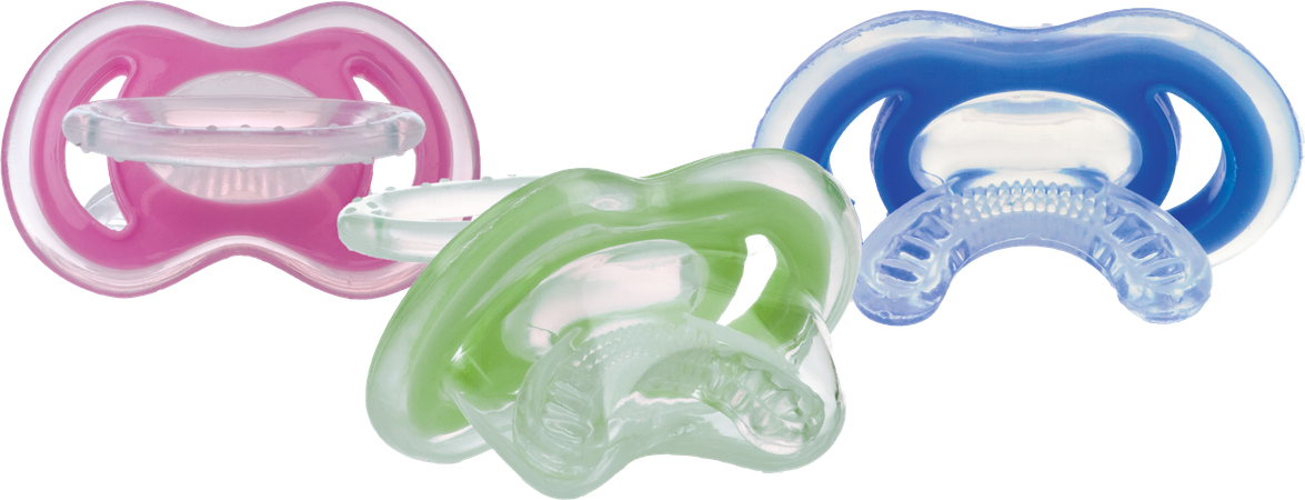 Nûby Silicone bijtspeen Gum-Eez™ - 0m+ 8