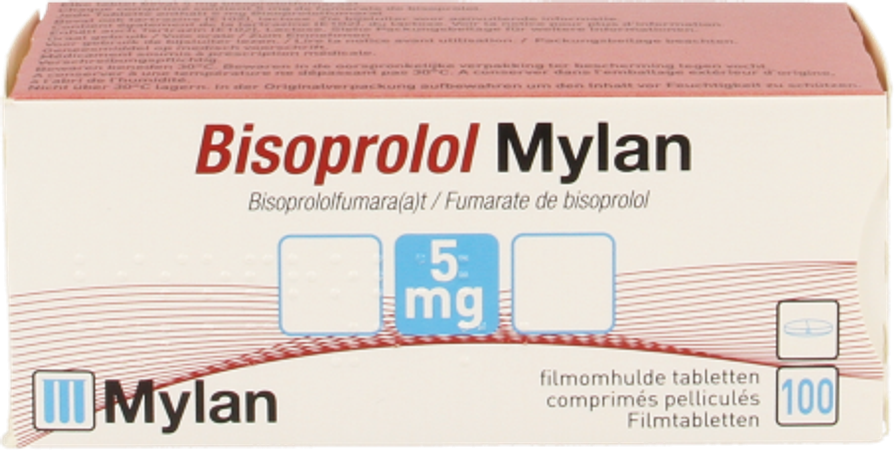 Bisoprolol Viatris 5mg Fl Comp Pell 100 8