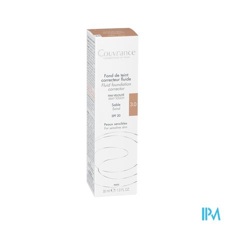 Avene Couvrance Fdt Correct. Fluide 3 Sable 30ml