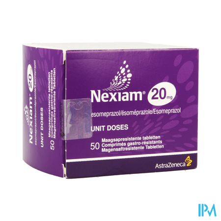 Nexiam 50 Tabl 20mg Ud