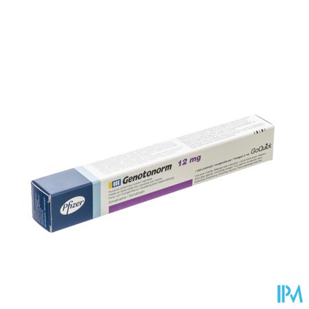 Genotonorm 12,0mg Goquick Opl Inj Voorgev.pen 1