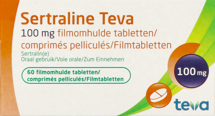 Sertraline Teva 100mg Comp 60 X 100mg 3
