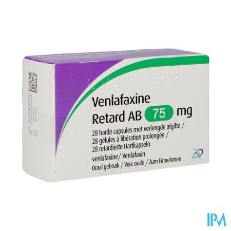 Venlafaxine Retard Ab 75,0mg Caps Verl. Afg. 28