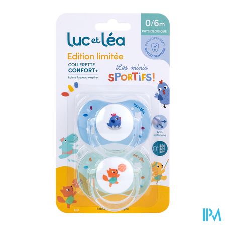 Luc&lea Duo Fopspeen 0-6m Phys Os Zomer 2 1