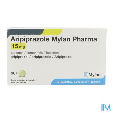 Aripiprazole Mylan 15mg Comp 28 X 15mg 1