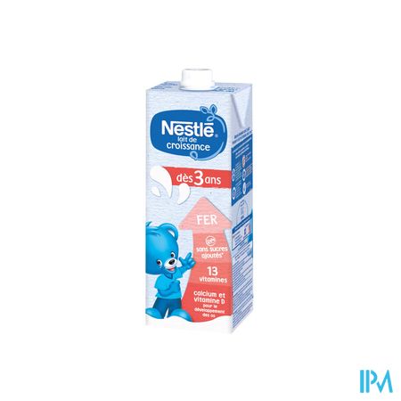 Nestle Lait Croissance 3+ Tetra 1l