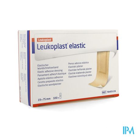 Leukoplast Elastic 19x75mm 100