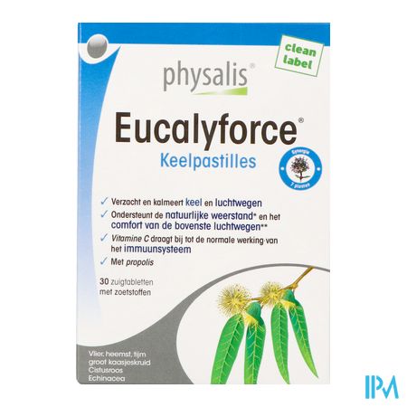 Physalis Eucalyforce Keelpastilles 30 4