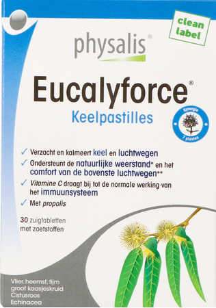 Physalis Eucalyforce Keelpastilles 30 4
