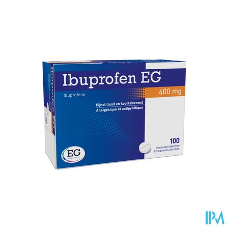 Ibuprofen EG 400 Mg Comp Pell 100 X 400 Mg