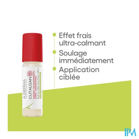 Aderma Cutalgan Roll On Sos Piqures 10ml 8
