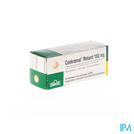 Contramal Retard 150mg Comp 60