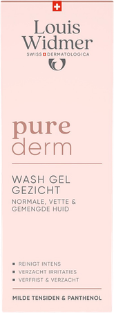 Widmer Purederm Wash Gel Gezicht 125ml 1