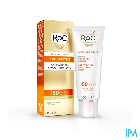Roc Sol Protect A/wrinkle Smooth.fluid Ip50 Tb50ml 3