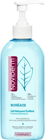 Noviderm Boreade Gel Nettoyant Purifiant