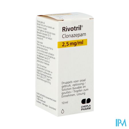 Rivotril 2,5mg/ml Gutt 10ml