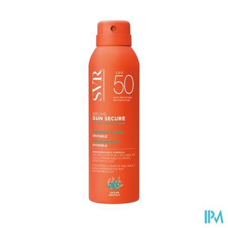 Svr Sun Secure Brume Spf50+ 200ml 2