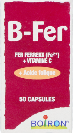 B-ijzer Nutridoses Caps 50 Boiron 6