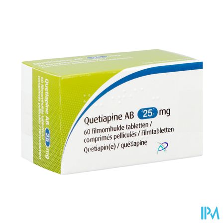 Quetiapine Ab 25mg Filmomh Tabl 60x25mg