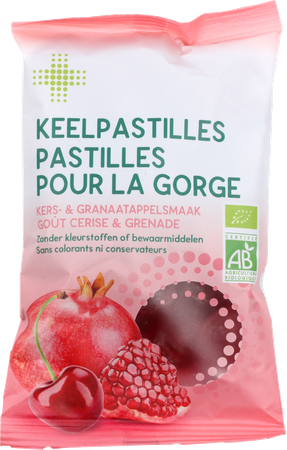 Mph Keelpastilles Kers&granaatappel 80g 2