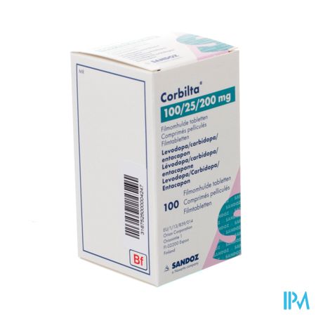 Corbilta 100mg/25,0mg/200mg Filmomh Tabl 100