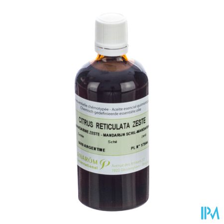 Mandarine Zeste Hle Ess 100ml Pranarom 1
