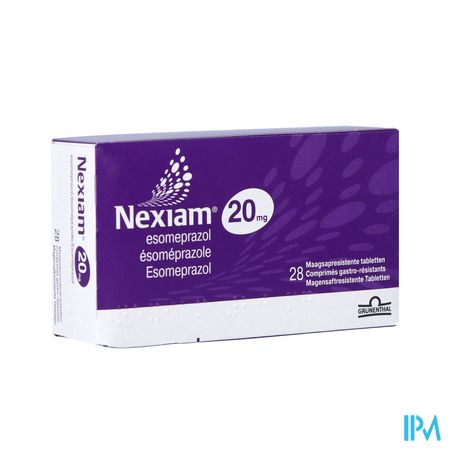 Nexiam 20mg Comp 28 X 20mg