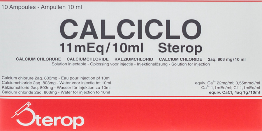 Calciclo Iv Amp 10 X 1g/10ml 1
