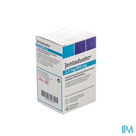 Jentadueto 2,5mg/ 850mg Film Tabl 60