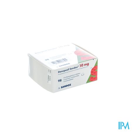 Donepezil Sandoz 10,0mg Orodisp Tabl 98 X 10,0mg 1