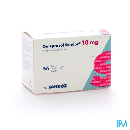 Omeprazol Sandoz Caps Enter 56 X 10mg