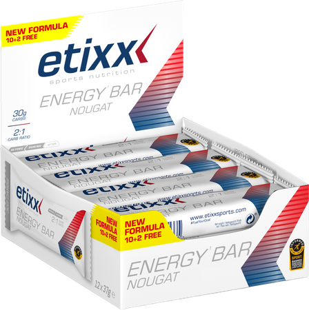 Etixx Energy Bar Nougat 12x37g 1