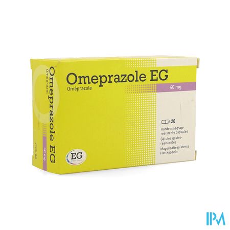 Omeprazole EG 40 Mg Gastro Resist Caps Bl 28X40Mg