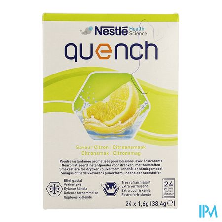 Quench Pdr Boisson Stick 24x1,6g 1