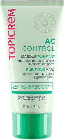 Topicrem Ac Zuiverend Masker 50ml 2